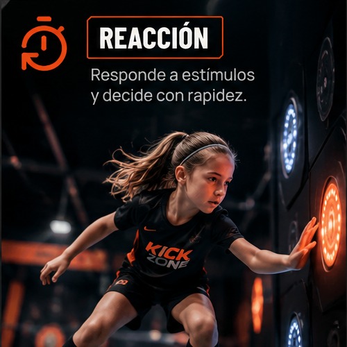 Tarjeta de Reacción: responde a estímulos y decide con rapidez.