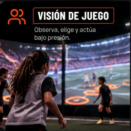 Tarjeta de Visión de juego: observa, elige y actúa bajo presión.